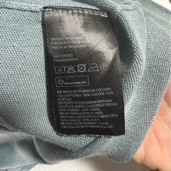 H&M Basic Long Sleeve Tunic Sweater, S - Picture 9 of 11